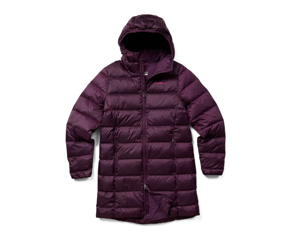 Merrell Jakker Dame - Terrain Glacial Parka - Lilla - YSM263740